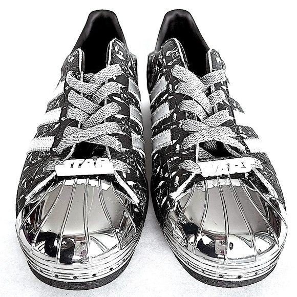 adidas Other - CUSTOM BUILT Adidas x STAR WARS Darth Vader Sneakers, M7 (or W8-8.5)